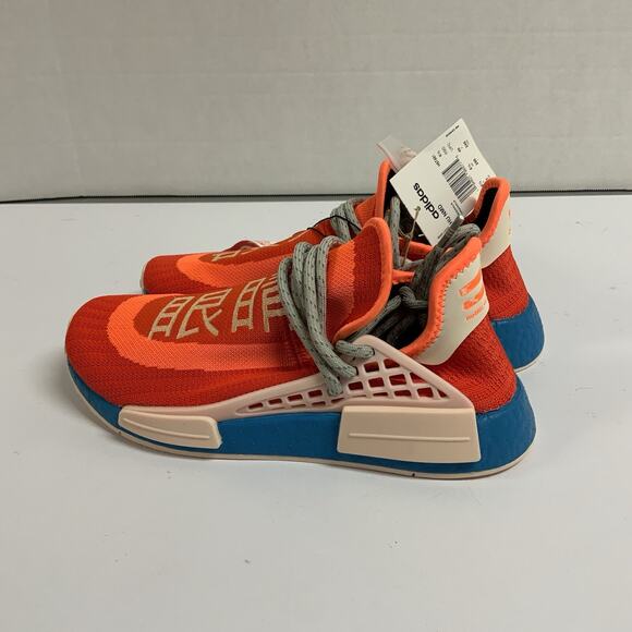 Adidas Pharrell x NMD Human Race Extra Eye - Bold Orange H67401 Size 7 main image 9
